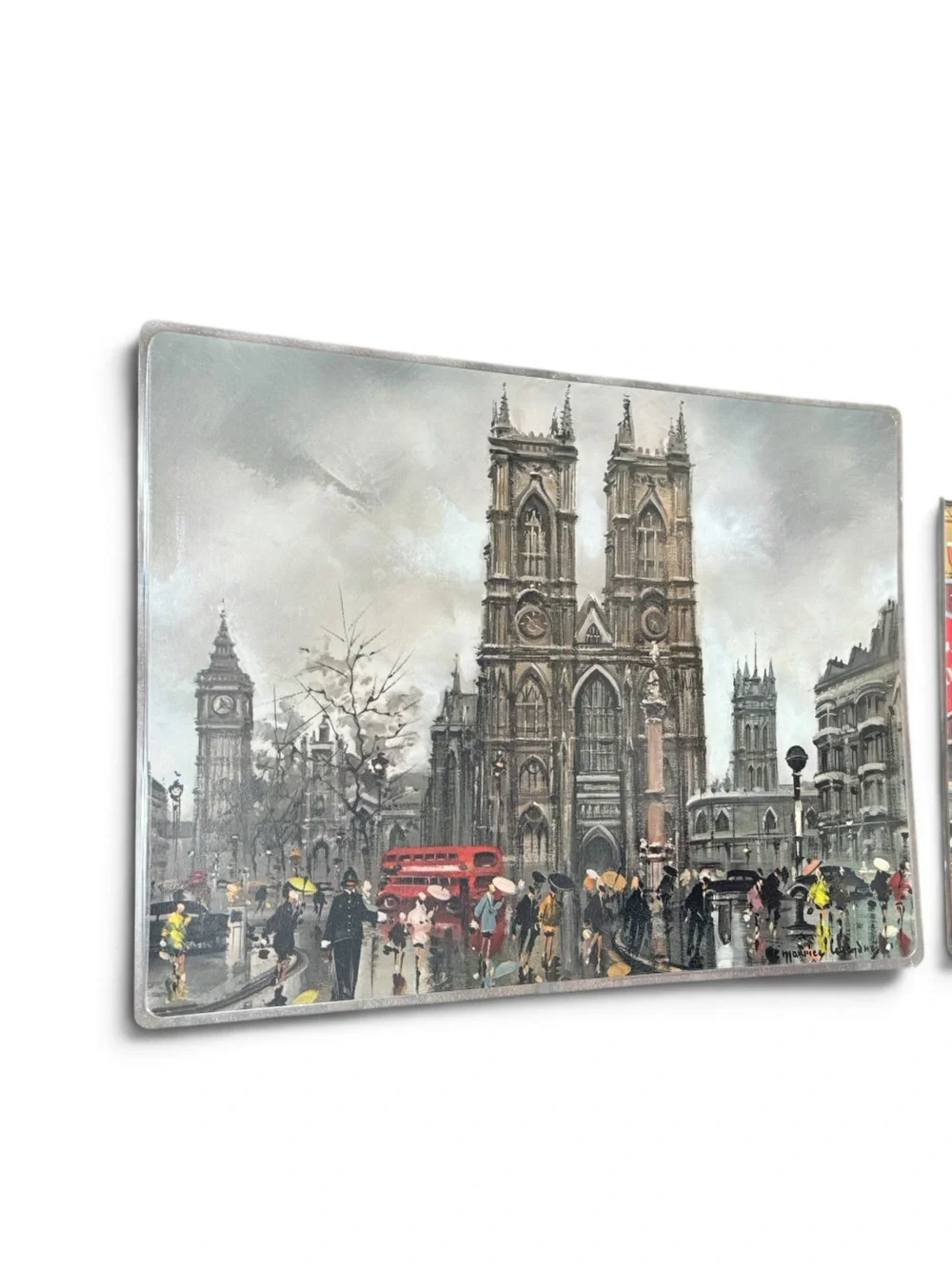 1976 KRISART Vintage London Landmark Placemats -Set of 4 made in France